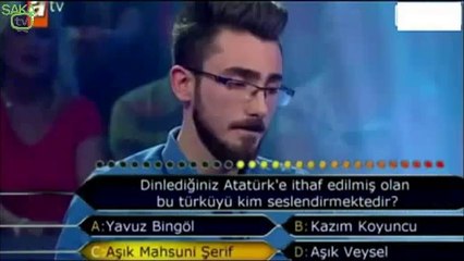 Sivaslı Osman Kim Milyoner Olmak İster Performansı