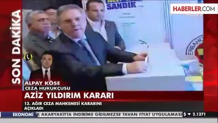 Aziz Yıldırım'ın Yeniden Yargılama Talebi Kabul Edildi