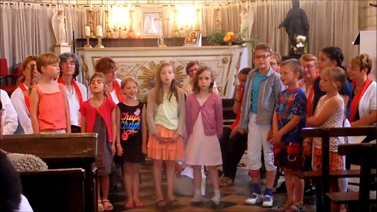 Chorale de la Catéchèse Par.de la Paix Amiens 22 Juin 2014