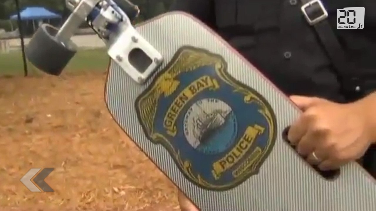 Les policiers skateurs arrivent aux États-Unis