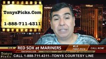 Seattle Mariners vs. Boston Red Sox Pick Prediction MLB Odds Preview 6-23-2014