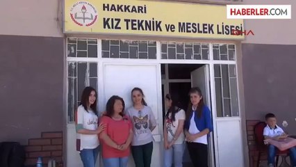 Hakkarili Kız Öğrenciler Hollanda'dan Mutlu Döndü