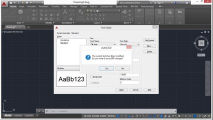 AutoCAD Text Styles