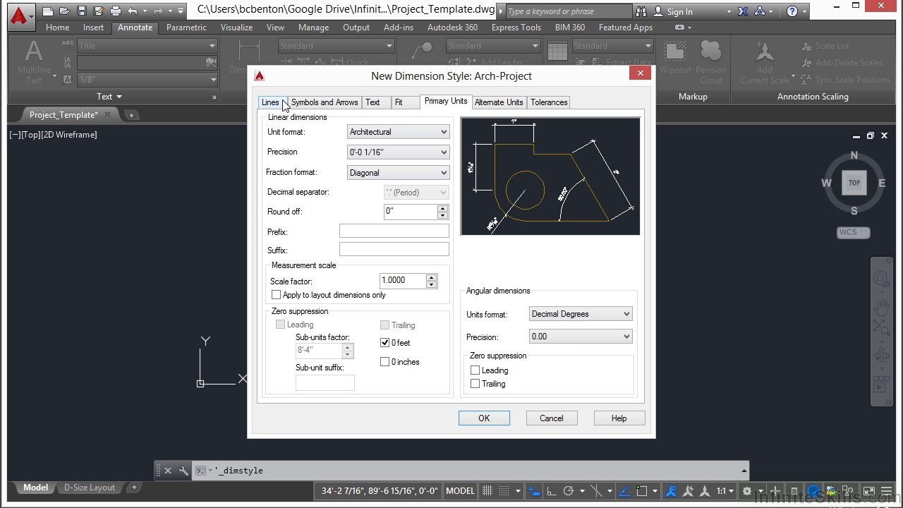 AutoCAD Annotations - Project