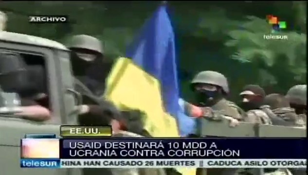 EE.UU. da millones USD a países aliados como Ucrania, México e Irak