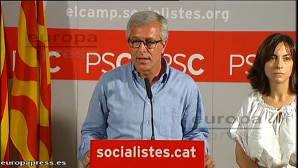 PSC pide que Rajoy y Mas se dejen "frentismos"