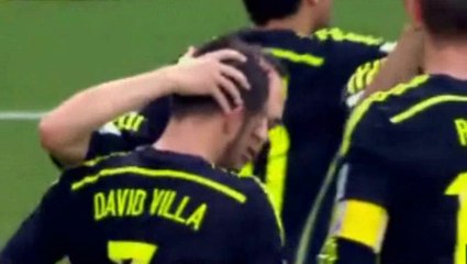 هدف ديفيد فيا في مرمي أستراليا