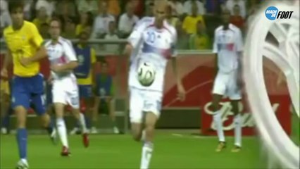 Descargar video: Zinédine Zidane vs Brésil - 2006