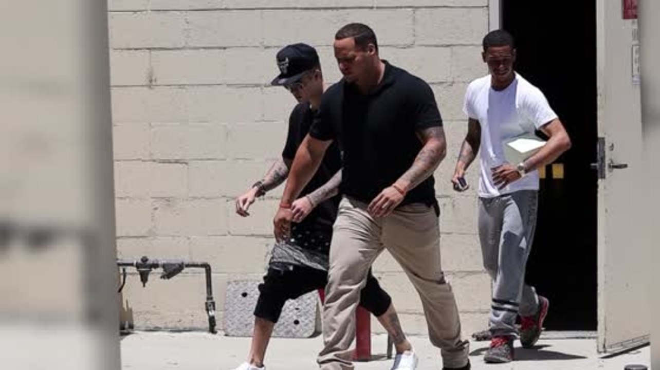 Justin bieber war in einen autounfall verwickelt