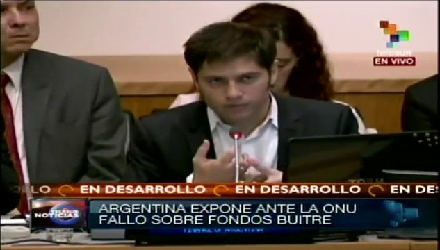 Entidades internacionales de crédito fomentan endeudamiento: Kicillof