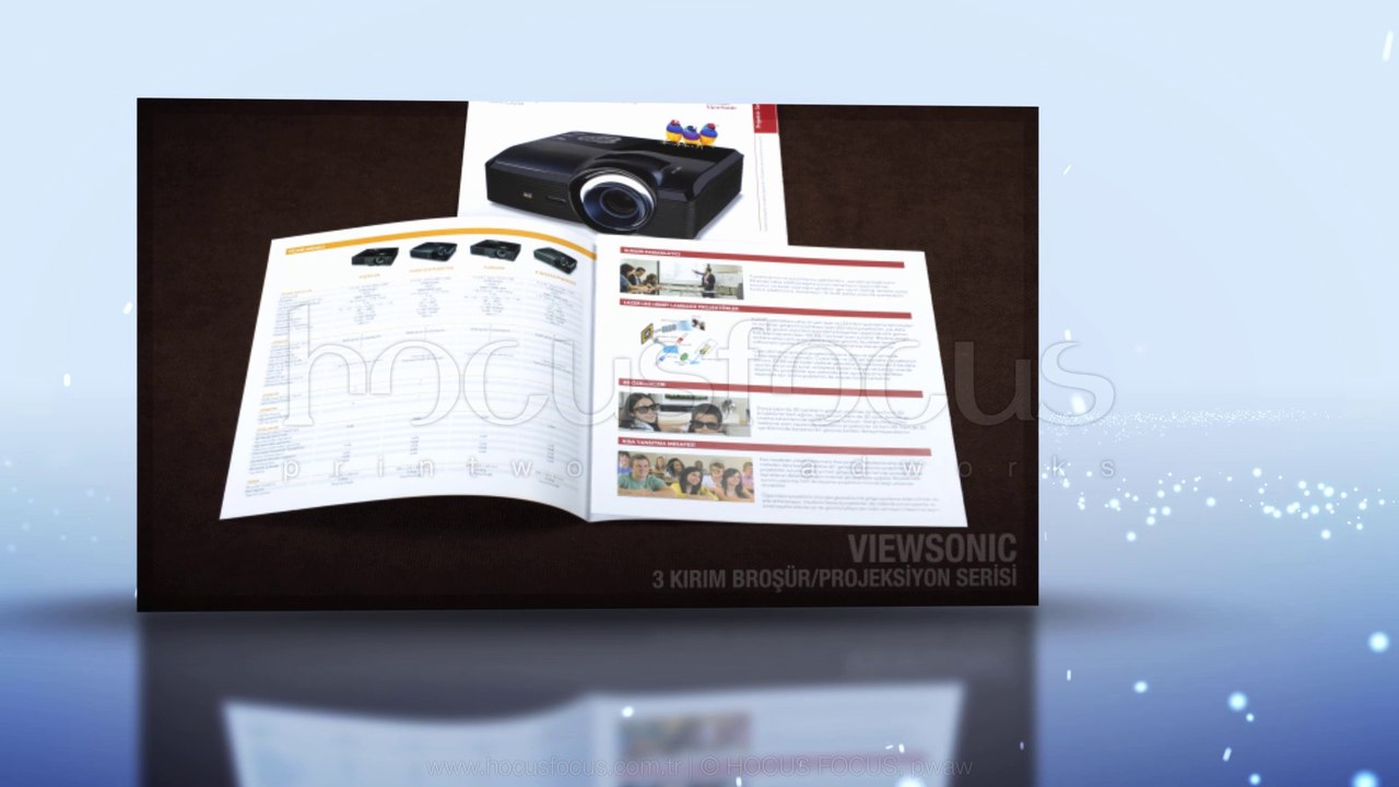 Viewsonic - Projeksiyon Serisi Üç Kırım Broşürü