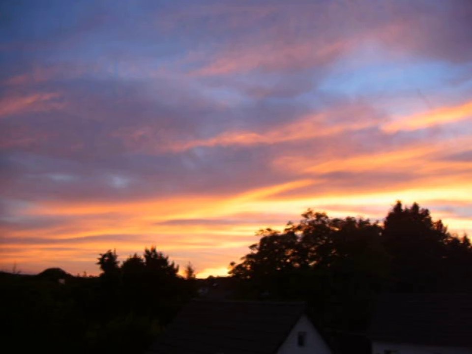 Abendliches Wetter Usingen 23.06.2014