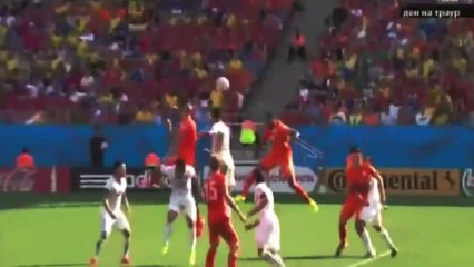 Goal Leroy Fer Netherlands Vs. Chile 1-0 World Cup 2014