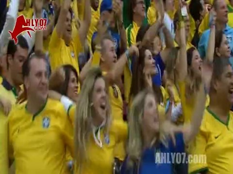 هدف البرازيل الأول في الكاميرون مقابل 0 كأس العالم برازيل 2014
