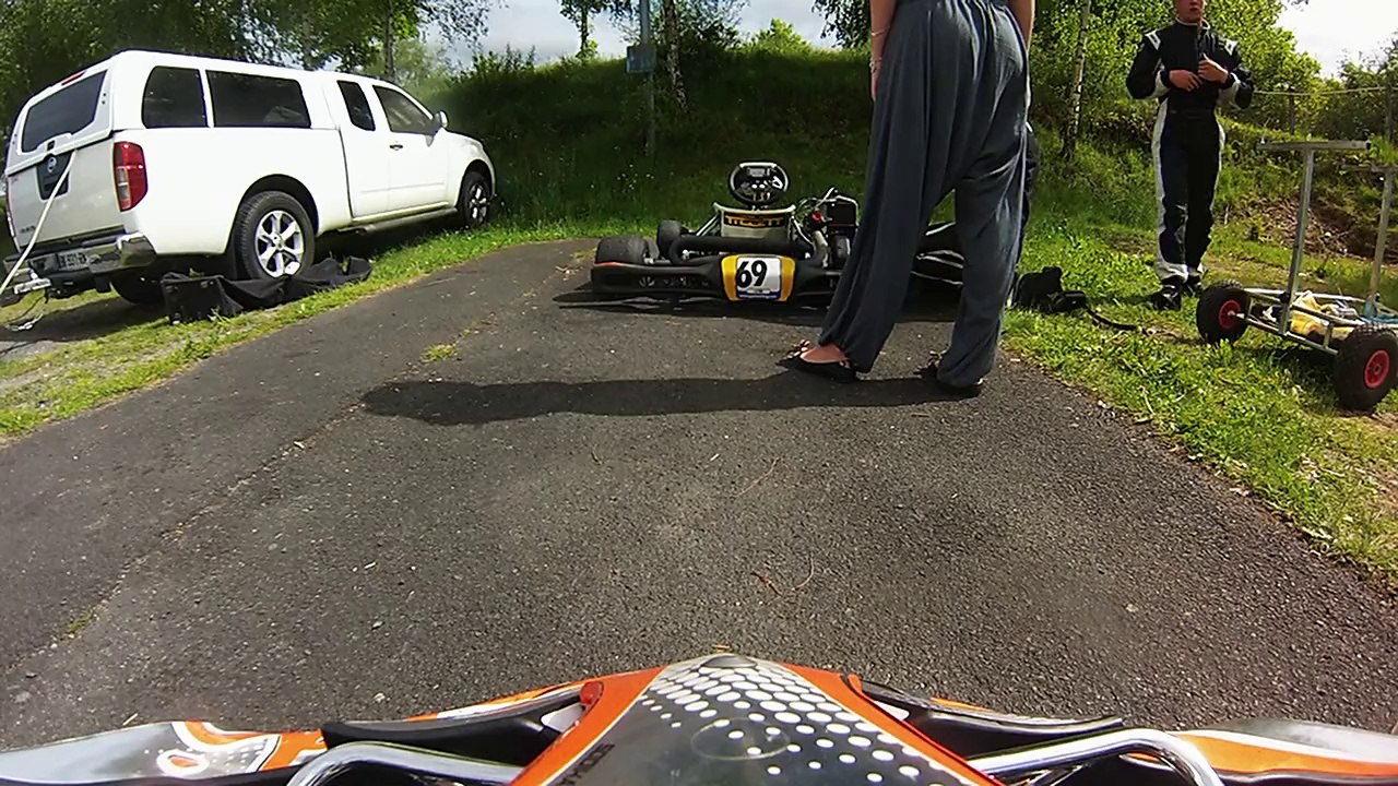 Entrainement Karting - Circuit Pers (Cantal) le 10.05.14