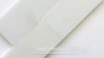 Thassos White Marble Tiles and Mosaics