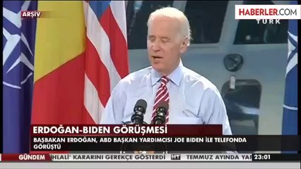 Başbakan Erdoğan, ABD Başkan Yardımcısı ile Irak'ı Konuştu