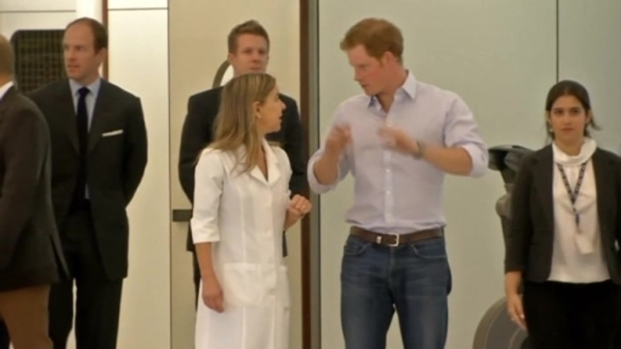 Prince Harry returns to Brazil
