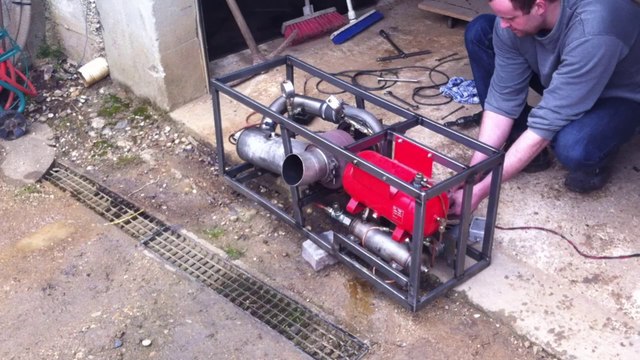 Turboreacteur artisanal /homemade turbojet part1.