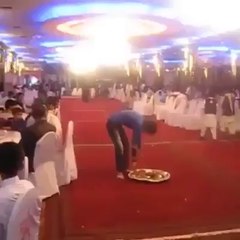 Very Funny Waiter Running