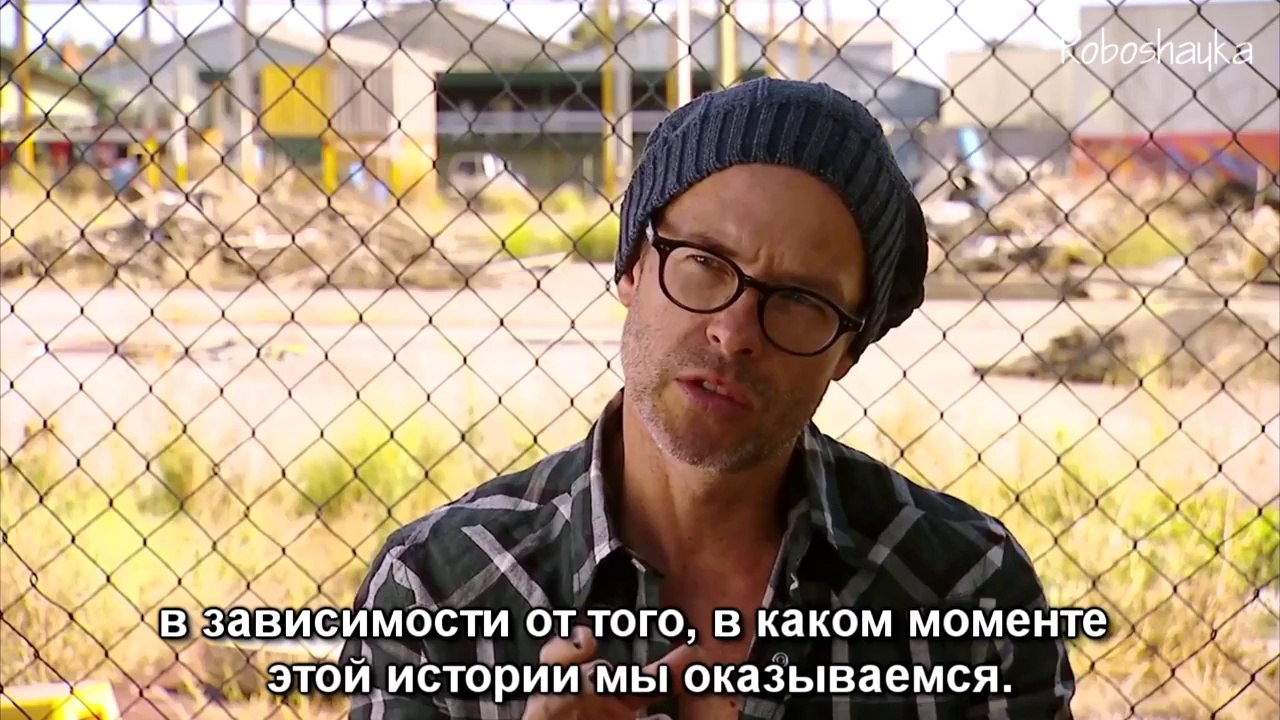 За кадром "Ровера" Рей - Роберт Паттинсон с русскими субтитрами