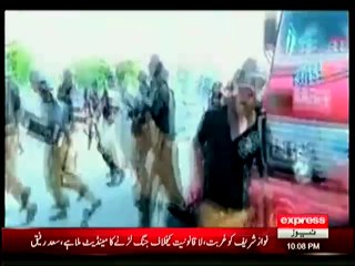 Javed Chaudhry Criticizes PAT Workers For Beating Punjab Police