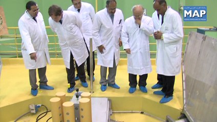 يوكيا أمانو يزور المركز الوطني للطاقة والعلوم والتقنيات النووية