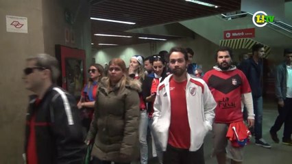 Com gringos, L!TV testa acesso à Arena Corinthians de metrô
