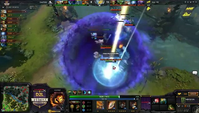 HyperX D2L Western Challenge Playoffs - Na'Vi vs Team Empire (Game 1)