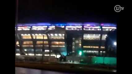 Download Video: Maracanã vira nave espacial em teste de luz