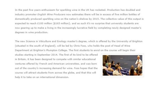Imperial Wines of London – New UK Master’s degree in Wine Production