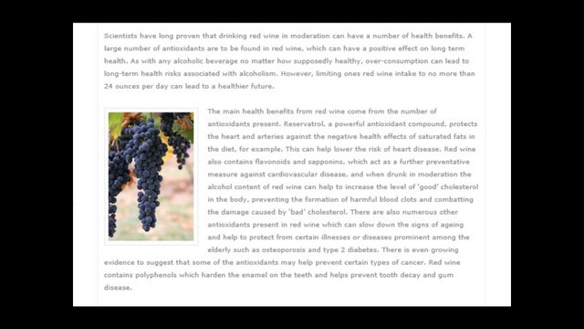 The Health Benefits of Red Wine from Imperial Wines of London