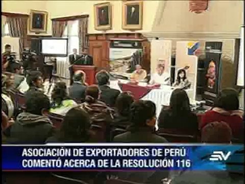 Perú pone aranceles a productos ecuatorianos