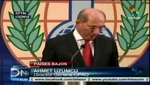 OPAQ confirma la salida de armas químicas de Siria