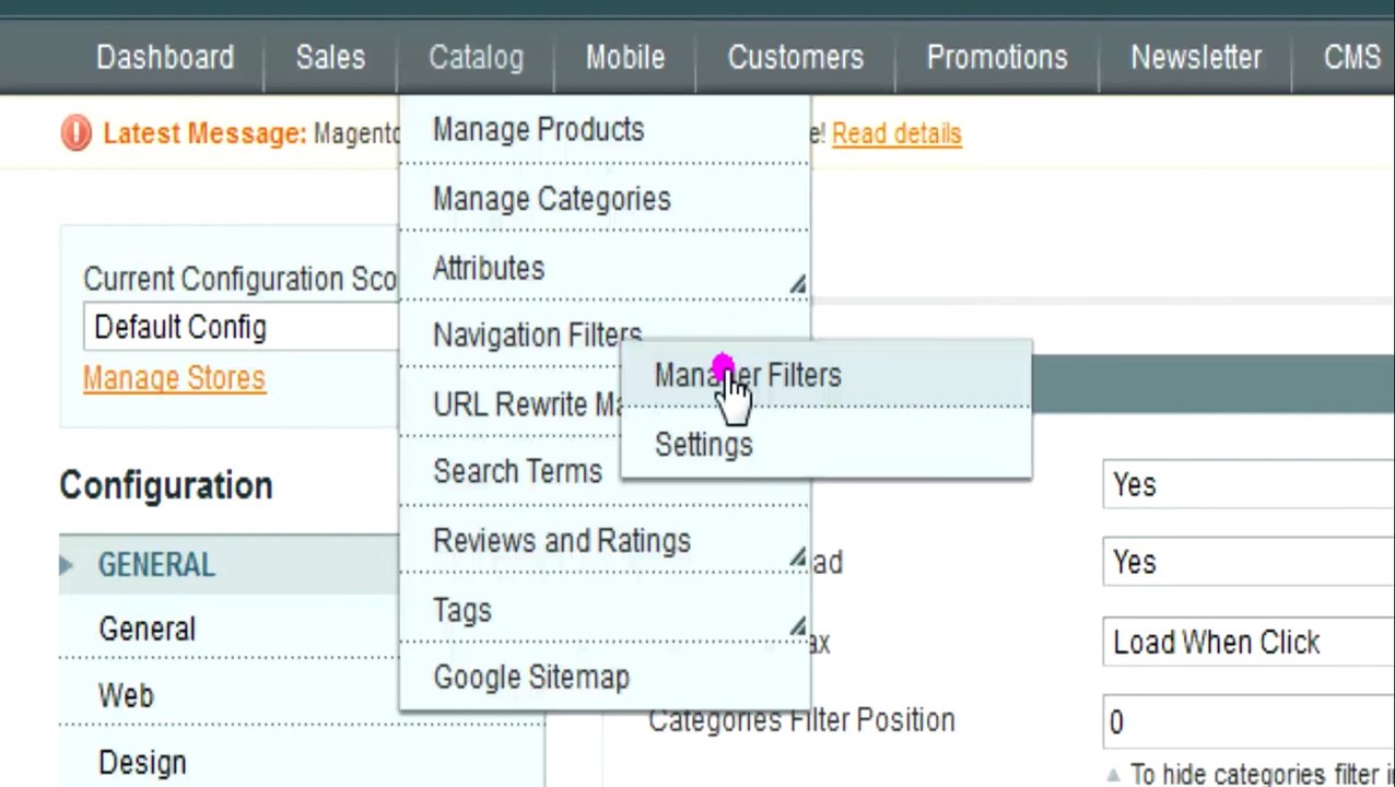 Magento Layered Navigation