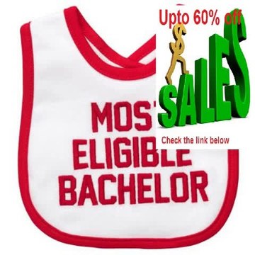 Cheap Deals Carter's Valentine's Day Bachelor Bib WHITE Review