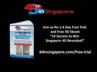 Singapore 4D with accurate prediction