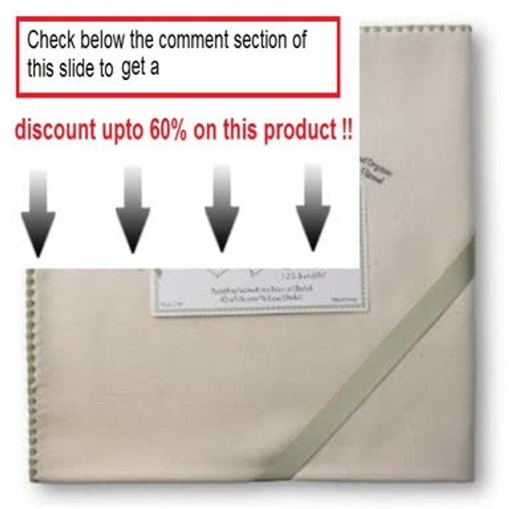 Best Price SwaddleDesigns Organic Ultimate Receiving Blanket - Natural with Sage Trim Review