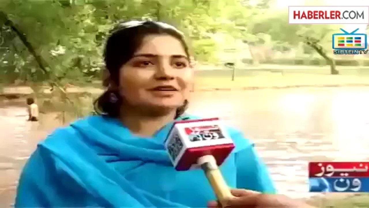 Pakistanlılar Kanalda Serinlediler