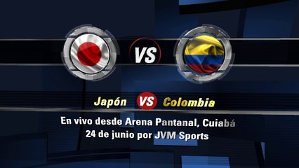 Ver partido Japón contra Colombia -- Mundial Brasil 2014