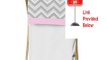 Best Price Baby/Kids Clothes Laundry Hamper for Pink and Gray Chevron Zig Zag Bedding by Sweet Jojo Designs Review