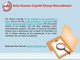 Axis Human Capital Group Recruitment Research and Development