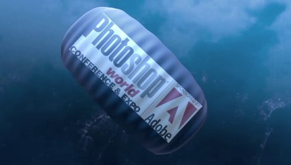 Starter logo animation in video 3d format for Photoshop