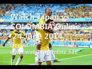 Watch Japan vs COLOMBIA Football Match