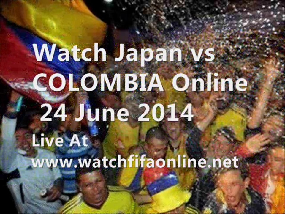 Watch Japan vs COLOMBIA Live Here