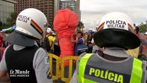 Au Brésil, des manifestations anti-Mondial sous haute surveillance