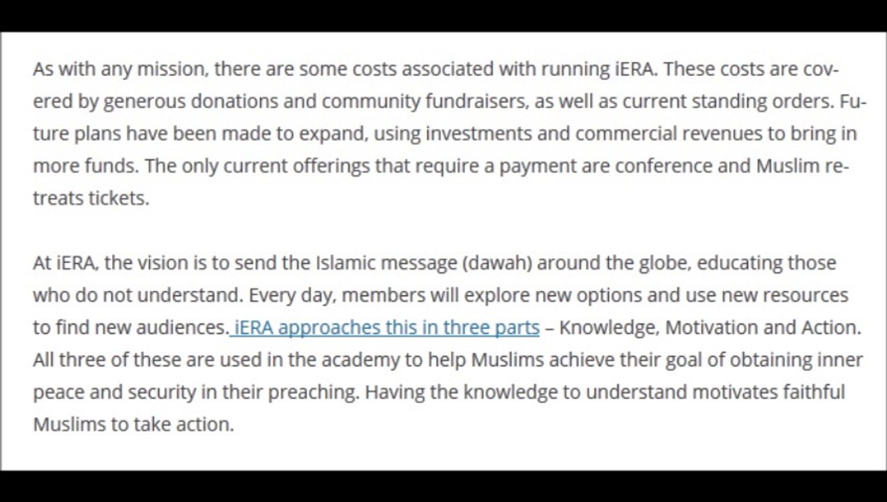What you need to know about iERA