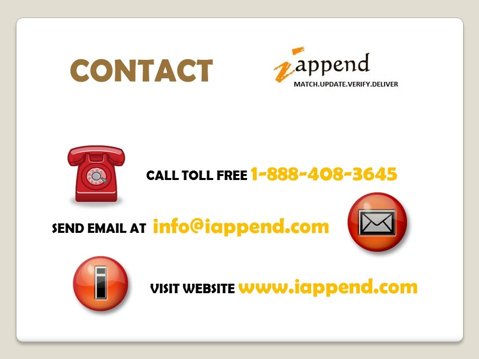B2C Email Appending Services