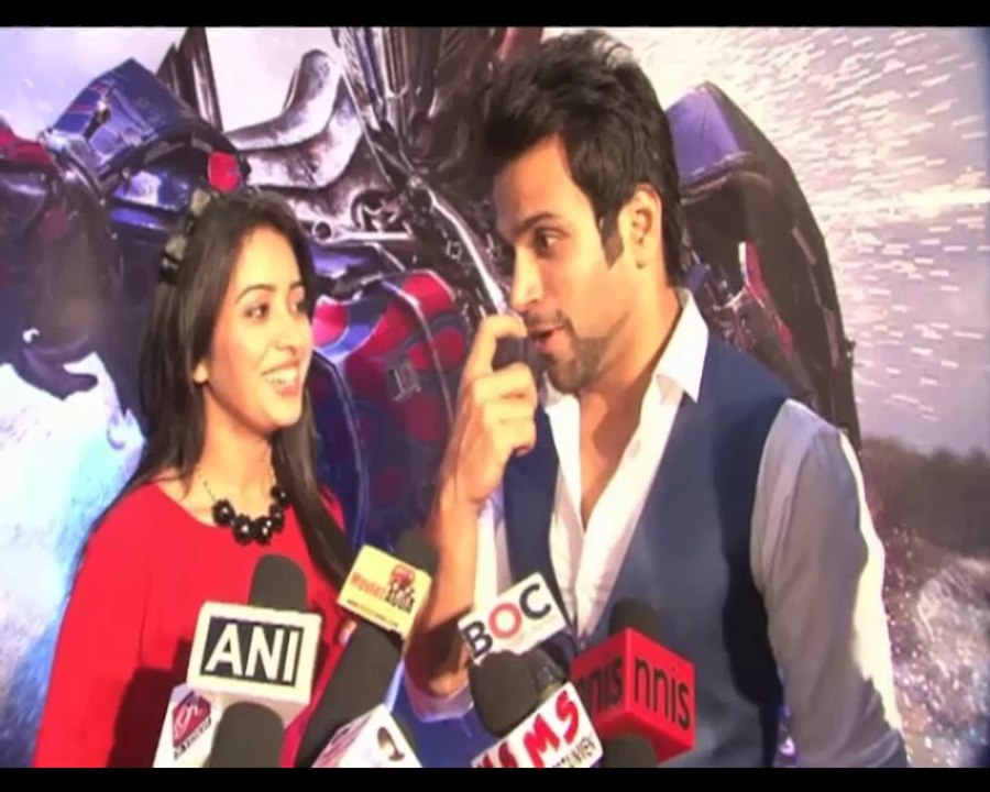 TV actors catch Transformers screening