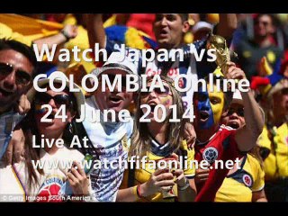 Watch Japan vs COLOMBIA Online